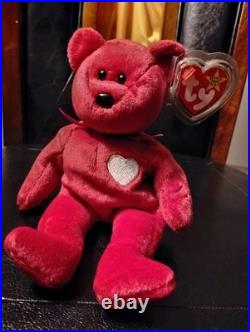 TY 1998 Very Rare Valentina Beanie Baby with Multiple Errors