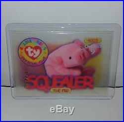 TY 1st Gen Squealer SILVER Gold Hologram Card #397/748 Low Number RARE SERIES 1