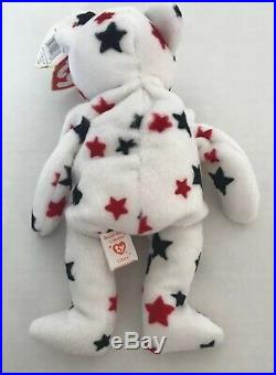 TY BEANIE BABIES Glory The Bear 1997 RAREVintageRed Stamp