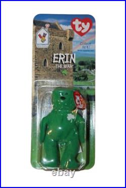 TY BEANIE BABIES MCDONALDS INTERNATIONAL BEARS SET OF 4 New in box! Errors RARE