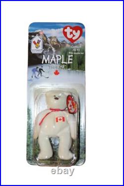 TY BEANIE BABIES MCDONALDS INTERNATIONAL BEARS SET OF 4 New in box! Errors RARE