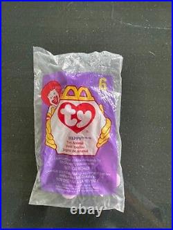 TY BEANIE BABIES (RARE) 1998 MCDONALDS COMPLETE SET OF 12 RETIRED with TAG ERRORS