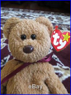Ty Beanie Babies Very Rare Retired Curly Bear 13 15 Errors Unique Collectible