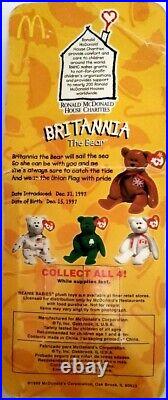 TY BEANIE BABIES set 4 + 1 extra MAPLE! All with RARE ERROR DATE(1993)