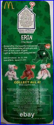 TY BEANIE BABIES set 4 + 1 extra MAPLE! All with RARE ERROR DATE(1993)