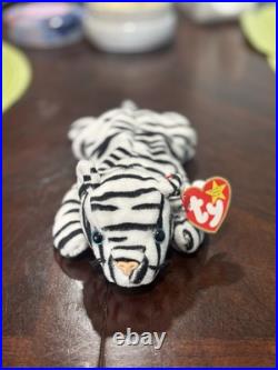 TY BEANIE BABY Blizzard VERY RARE 1996 RETIRED WITH MULTIPLE SWING TAG ERRORS