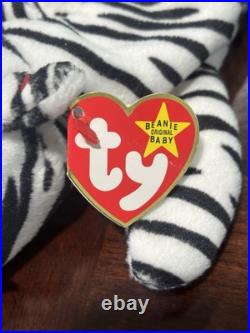 TY BEANIE BABY Blizzard VERY RARE 1996 RETIRED WITH MULTIPLE SWING TAG ERRORS