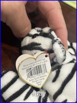 TY BEANIE BABY Blizzard VERY RARE 1996 RETIRED WITH MULTIPLE SWING TAG ERRORS