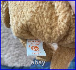 TY BEANIE BABY CURLY RETIRED With TAG ERRORS VERY RARE! Collectible