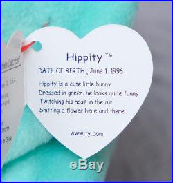 TY BEANIE BABY HIPPITY ORIGIINAL 1996 Very Rare, With Many Errors