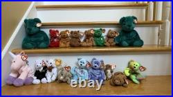 TY BEANIE BABY LOT (27) excellent condition including many rare beanie babies TY BEANIE BABY LOT (27) excellent condition including many rare beanie babies