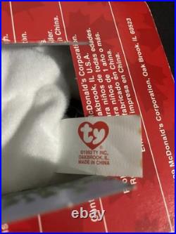 TY BEANIE BABY MAPLE THE BEAR VERY RARE ERRORS 1993 McDONALDS RETIRED