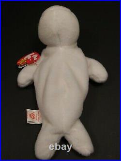 TY BEANIE BABY Rare Retired Seamore With Tag Errors Excellent Used