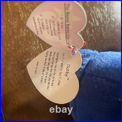 TY BEANIE BABY ULTRA RARE RETIRED CLUBBY BEAR 1998 MINT STAMPED Tag Errors