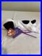 TY-Baby-Beanie-VTG-1993-SPOT-WITH-ONE-SPOT-Dog-MINT-RARE-With-PURPLE-ROSE-CARD-01-ayyy
