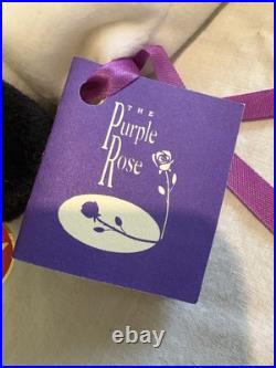 TY Baby Beanie VTG 1993 SPOT WITH ONE SPOT Dog MINT RARE With PURPLE ROSE CARD TY Baby Beanie VTG 1993 SPOT WITH ONE SPOT Dog MINT RARE With PURPLE ROSE CARD