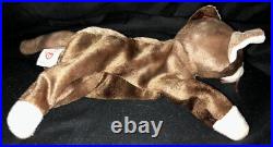 TY Beanie Babie POUNCE DARK NOSE ULTRA RARE! Retired Tag Errors Vintage Collect