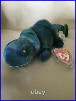 TY Beanie Babie RAINBOW ULTRA RARE INDONESIA 2 Can. Tags + INVESTMENT QUALITY