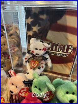 TY Beanie Babies 1993-2000 Lot Of 122 Rare/Mint Dogs Cats Birds Reptiles