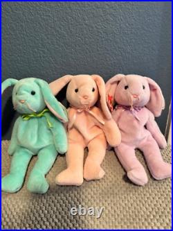 TY Beanie Babies 1996 RETIRED Hippity, Hoppity, Floppity With Rare Errors TY Beanie Babies 1996 RETIRED Hippity, Hoppity, Floppity With Rare Errors