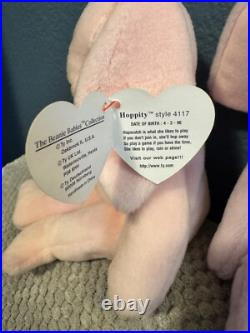 TY Beanie Babies 1996 RETIRED Hippity, Hoppity, Floppity With Rare Errors TY Beanie Babies 1996 RETIRED Hippity, Hoppity, Floppity With Rare Errors