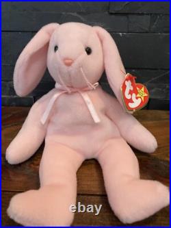 TY Beanie Babies 1996 RETIRED Hippity, Hoppity, Floppity With Rare Errors PVC
