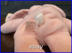 TY Beanie Babies 1996 RETIRED Hippity, Hoppity, Floppity With Rare Errors PVC