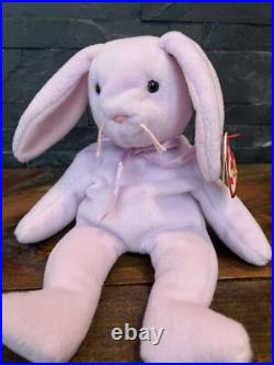 TY Beanie Babies 1996 RETIRED Hippity, Hoppity, Floppity With Rare Errors PVC