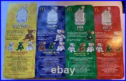 TY Beanie Babies 4 Set Rare Tag Error 1999 McDonald's Erin Britannia Glory Maple