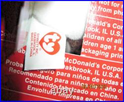 TY Beanie Babies 4 Set Rare Tag Error 1999 McDonald's Erin Britannia Glory Maple