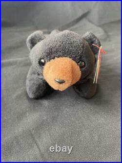 TY Beanie Babies Blackie the Bear RARE! With Errors