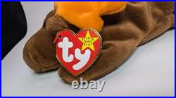 ++ TY Beanie Babies Chocolate Moose 1993 RARE, ERRORS Retired Baby Vintage