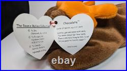 ++ TY Beanie Babies Chocolate Moose 1993 RARE, ERRORS Retired Baby Vintage