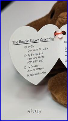 ++ TY Beanie Babies Chocolate Moose 1993 RARE, ERRORS Retired Baby Vintage