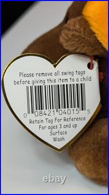 ++ TY Beanie Babies Chocolate Moose 1993 RARE, ERRORS Retired Baby Vintage