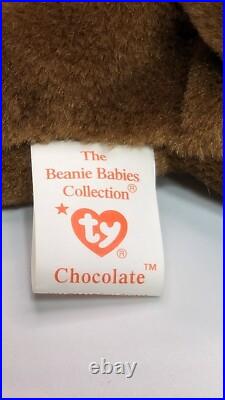 ++ TY Beanie Babies Chocolate Moose 1993 RARE, ERRORS Retired Baby Vintage