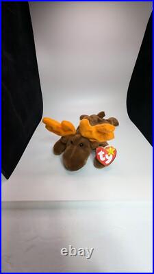 ++ TY Beanie Babies Chocolate Moose 1993 RARE, ERRORS Retired Baby Vintage