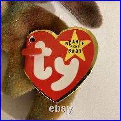 TY Beanie Babies Claude the Crab Rare Version with Errors mint condition #4083