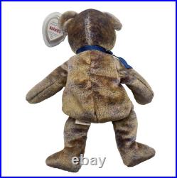 TY Beanie Babies Clubby III Vintage 2000 Bear Rare With Tag Errors