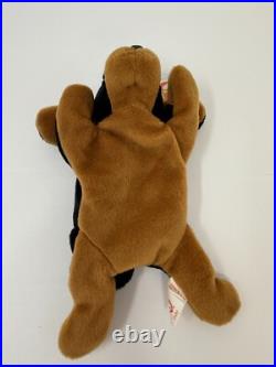 TY Beanie Babies Doby the dog Style 4110 Oct 9, 1996 rare and retired NEW TY Beanie Babies Doby the dog Style 4110 Oct 9, 1996 rare and retired NEW