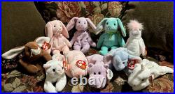 TY Beanie Babies Easter Pastel Animal Collection Rare Spring Colors, Tagged G TY Beanie Babies Easter Pastel Animal Collection Rare Spring Colors, Tagged G