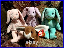 TY Beanie Babies Easter Pastel Animal Collection Rare Spring Colors, Tagged G