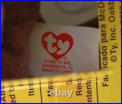 TY Beanie Babies Extremely Rare Errors Retired 1997-98 With Numerous Errors