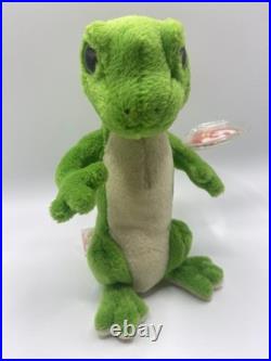 TY Beanie Babies Gecko Lizard Gus Original 2009 Rare New Condition 2009