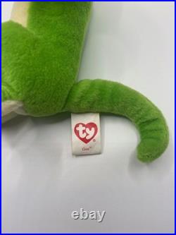 TY Beanie Babies Gecko Lizard Gus Original 2009 Rare New Condition 2009