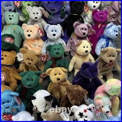 TY Beanie Babies Huge Vintage Lot of 36 Bears (1990's) With Hang Tags NWT Rare