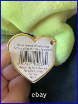 TY Beanie Babies Iggy the Iguana RARE