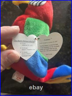 TY Beanie Babies Jabber Rare Edition Errors