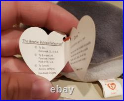 TY Beanie Babies Jake the Duck Retired Rare Errors Stamp Tag #402 1997 1998