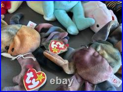 TY Beanie Babies LOT Many Rare Older Errors